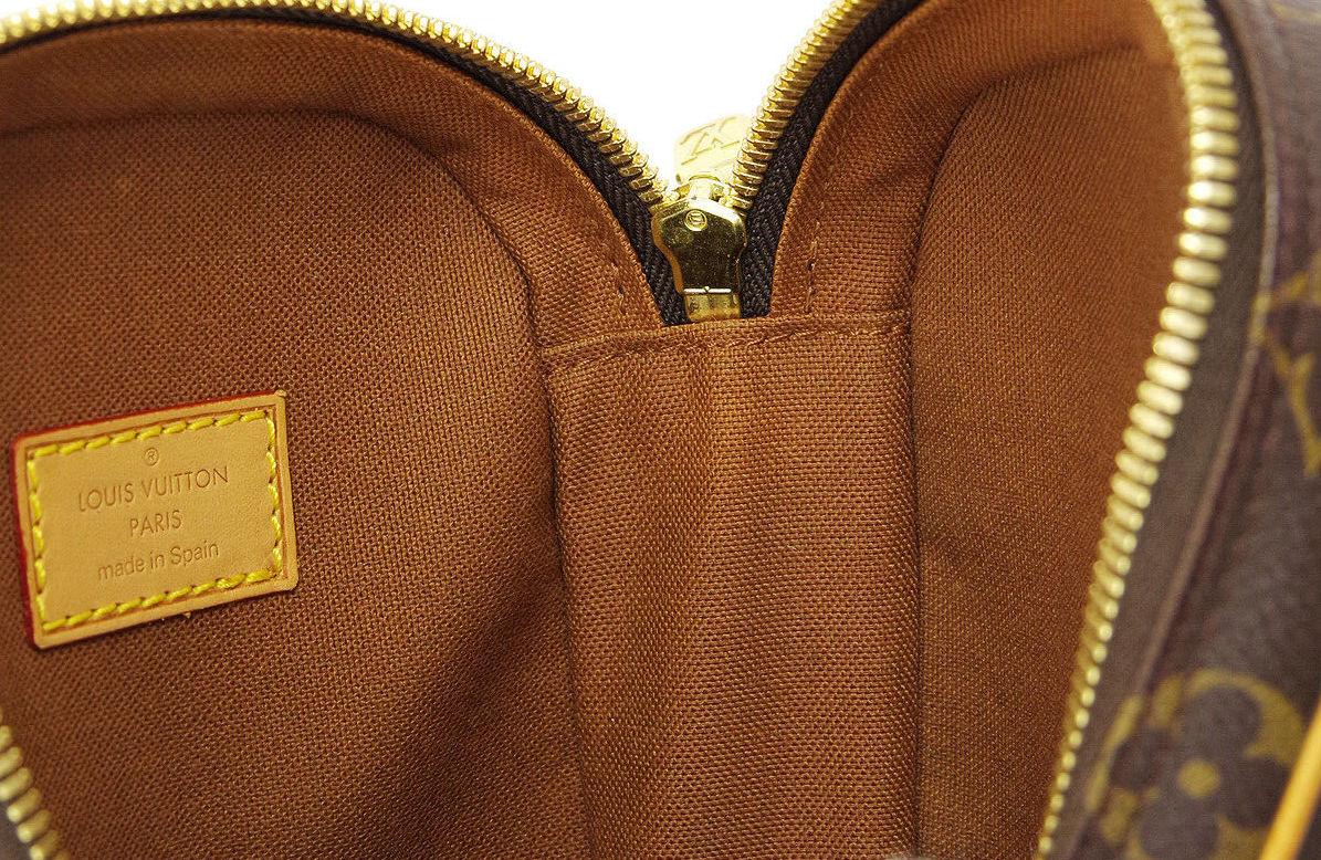 Brown Louis Vuitton Monogram Men's Women's Crossbody Shoulder Fanny Waist Belt Bag