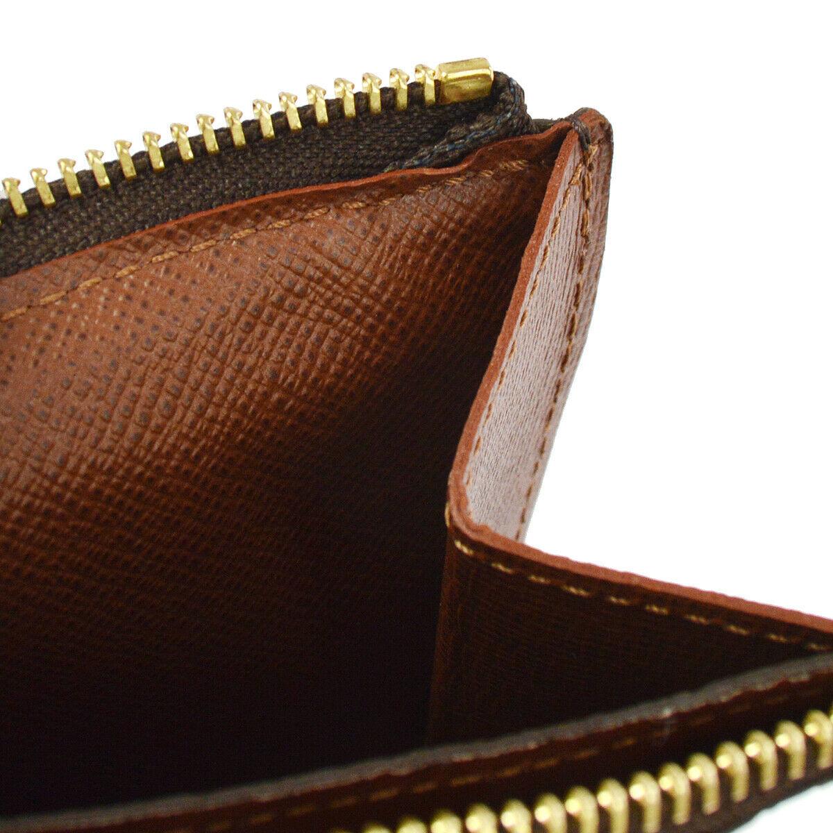 Brown Louis Vuitton Monogram Men's Women's Dual Double Fanny Pack Waist Belt Bag For Sale