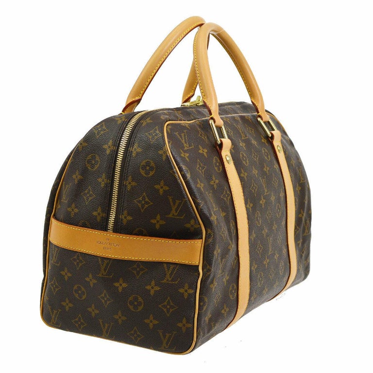 Louis Vuitton Monogram Men's Women's Small Travel Duffle Carryall