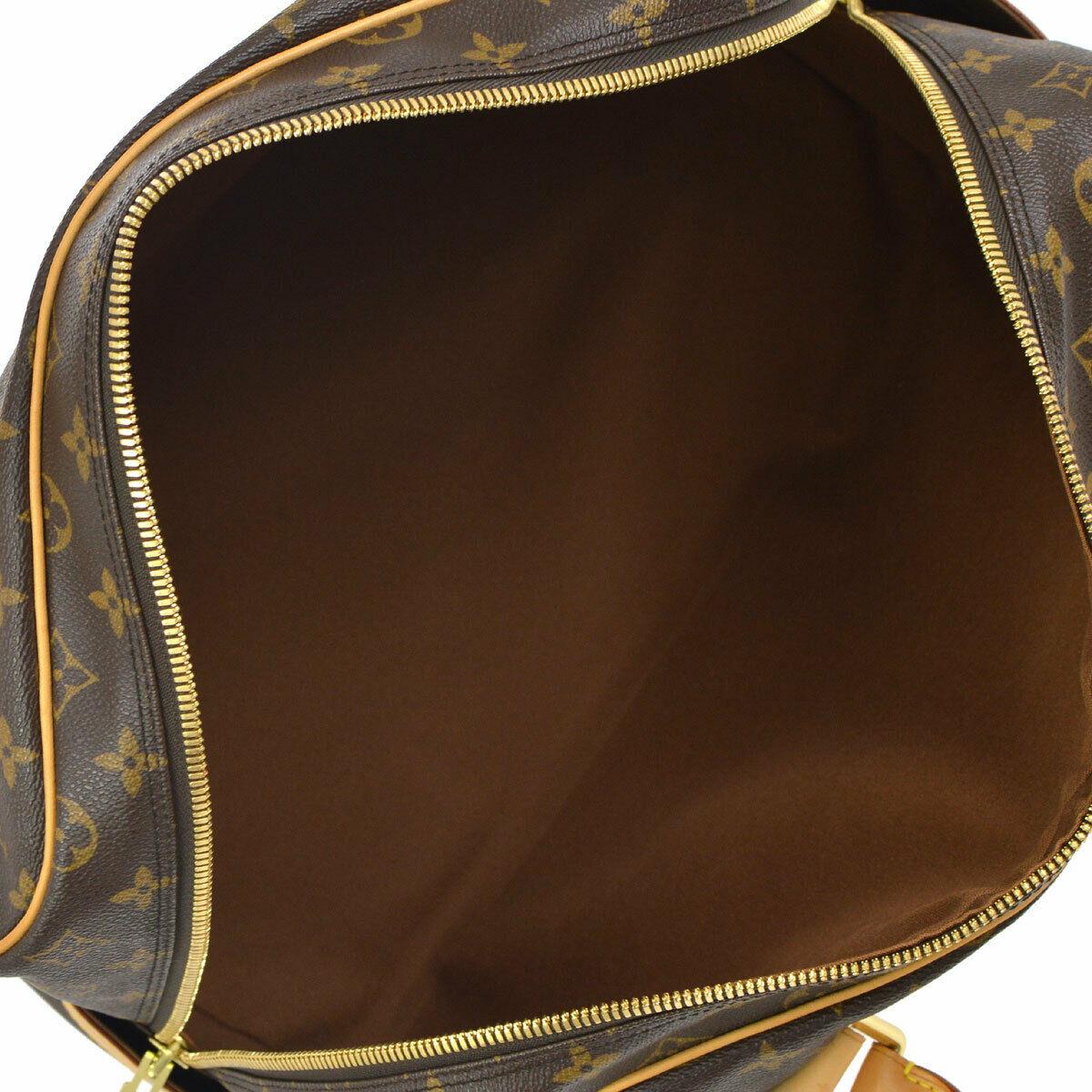 Louis Vuitton Monogram Men's Women's Small Travel Duffle Carryall Top Handle Bag In Good Condition In Chicago, IL