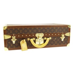 Louis Vuitton Monogram Men's Women's Travel Carryon Trunk Shoes Storage Case