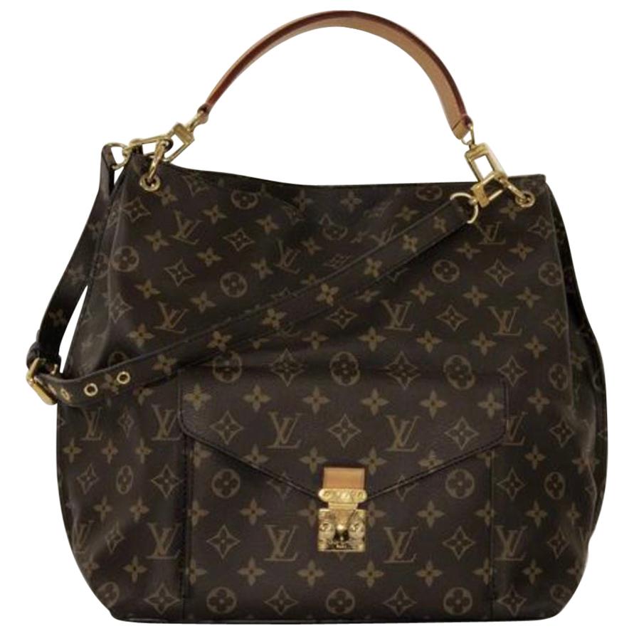  Louis Vuitton Monogram Metis Hobo Two Way Shoulder Handbag For Sale