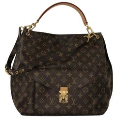  Louis Vuitton Monogram Metis Hobo Two Way Shoulder Handbag