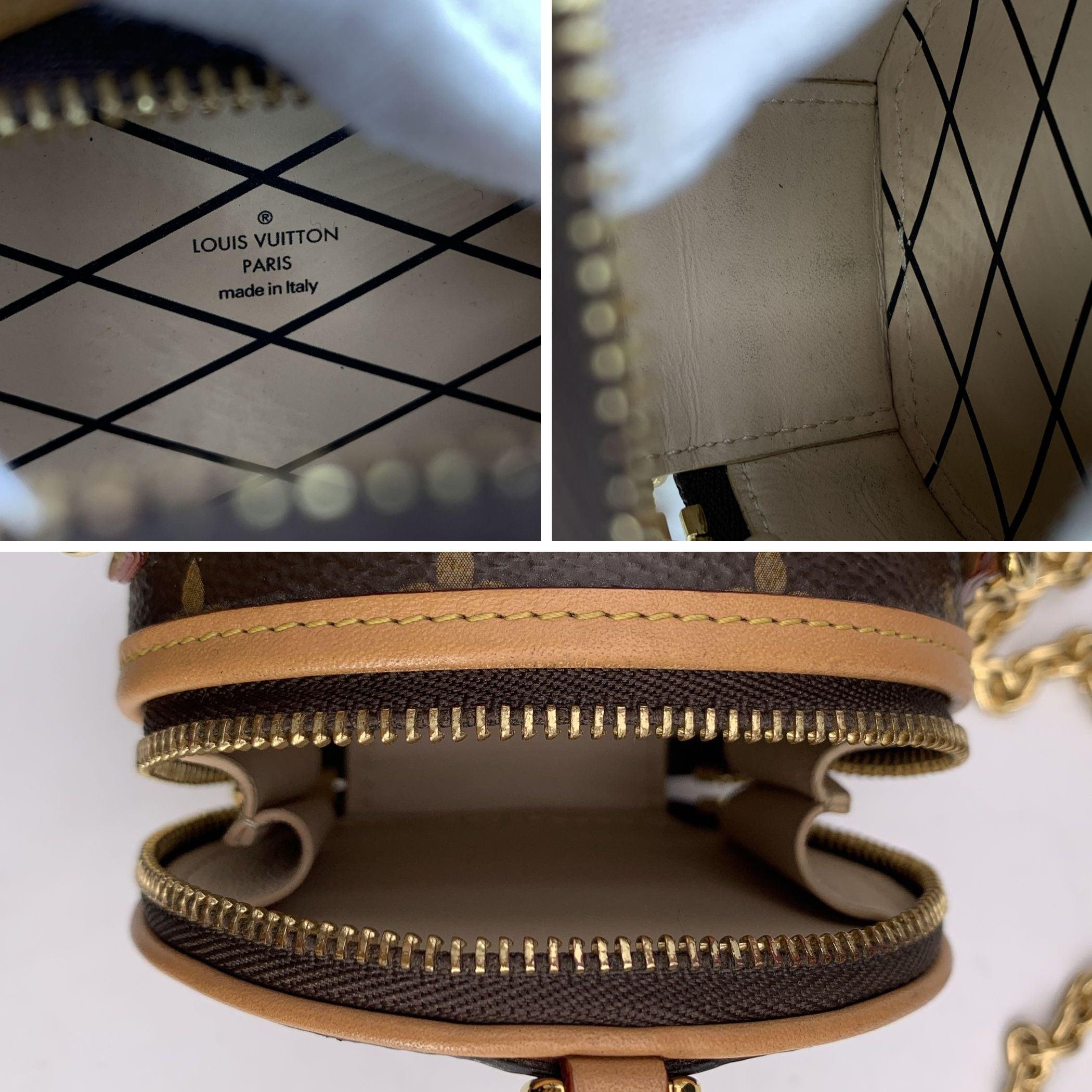 Louis Vuitton Monogram Micro Boîte Chapeau Necklace Crossbody Bag 1
