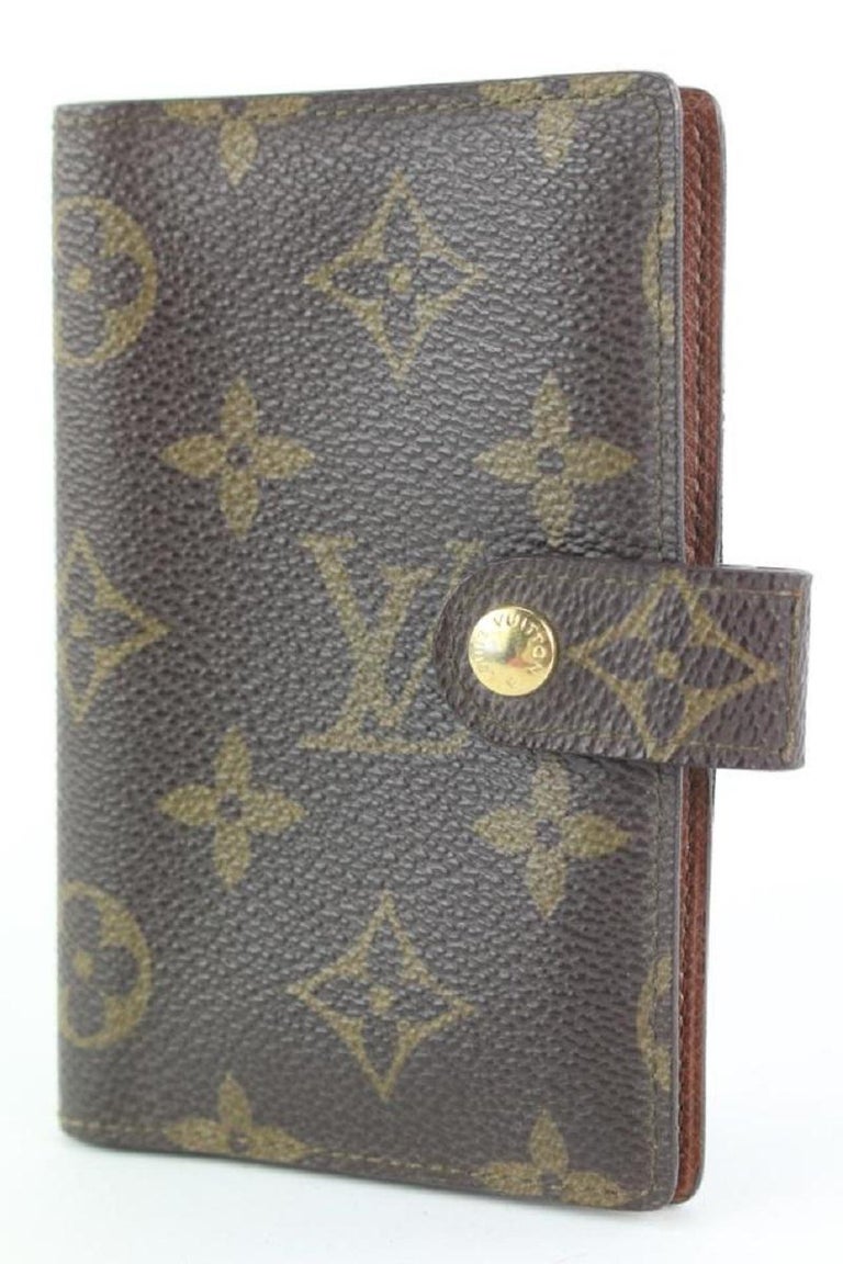Louis Vuitton Monogram Mini Agenda Notebook Cover 93lvs427 For