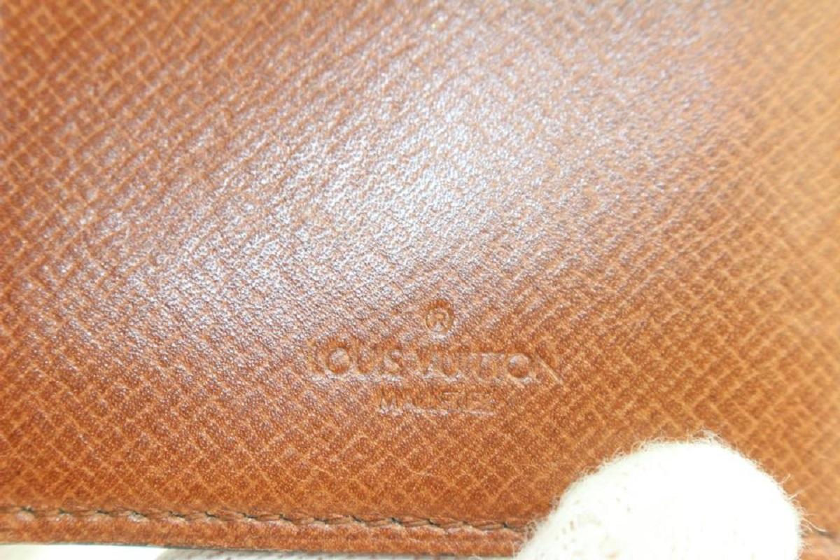 Gray Louis Vuitton Monogram Mini Agenda Notebook Cover 93lvs427 For Sale