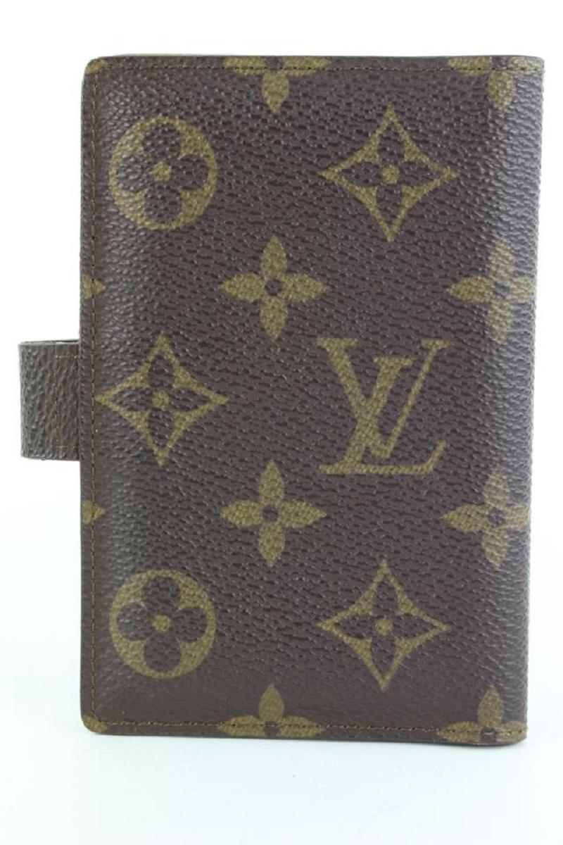 Women's Louis Vuitton Monogram Mini Agenda Notebook Cover 93lvs427 For Sale