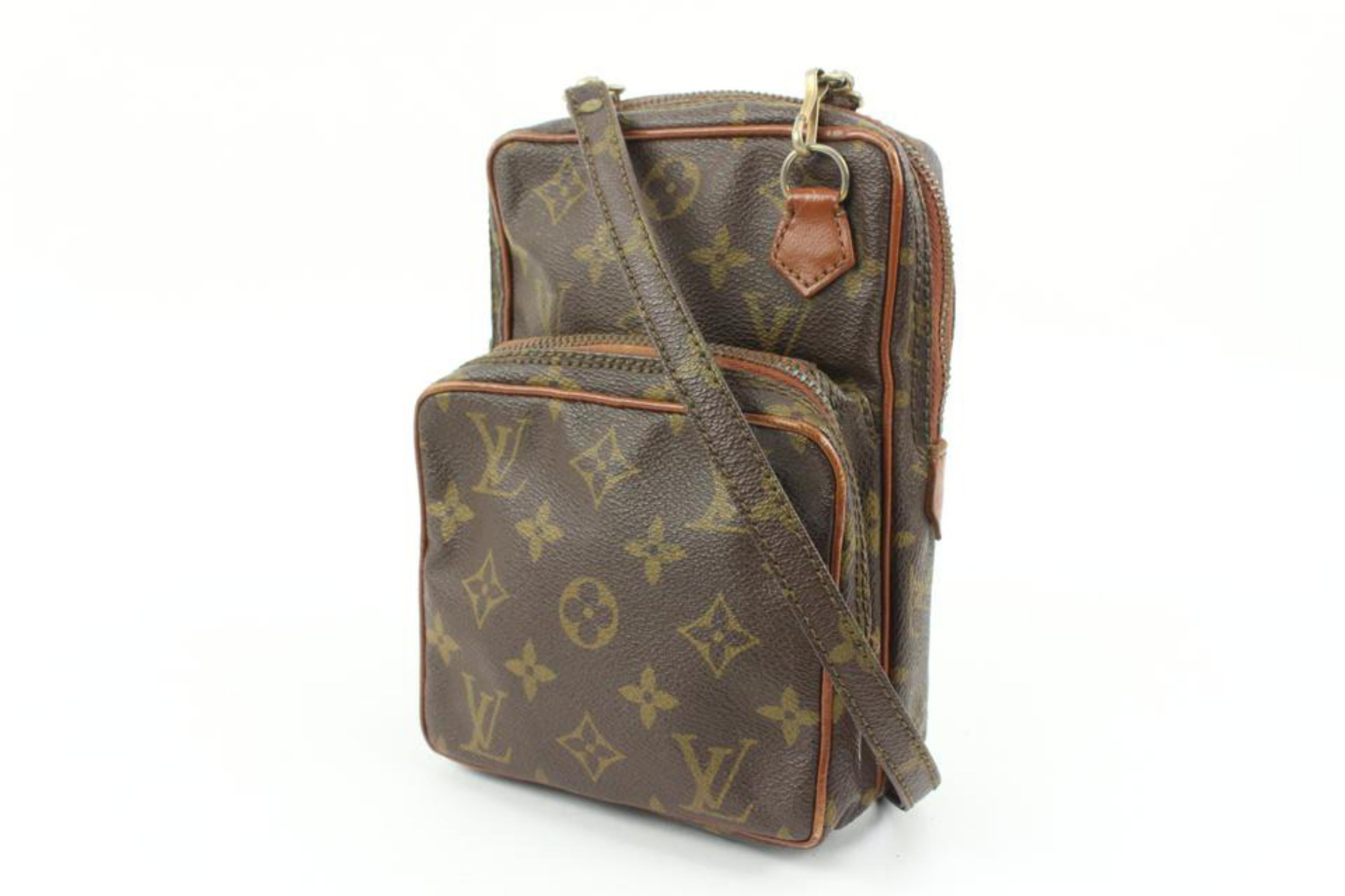 Louis Vuitton Monogram Mini Amazon Crossbody Bag 119lv48
Date Code/Serial Number: 821
Made In: France
Measurements: Length:  5.5