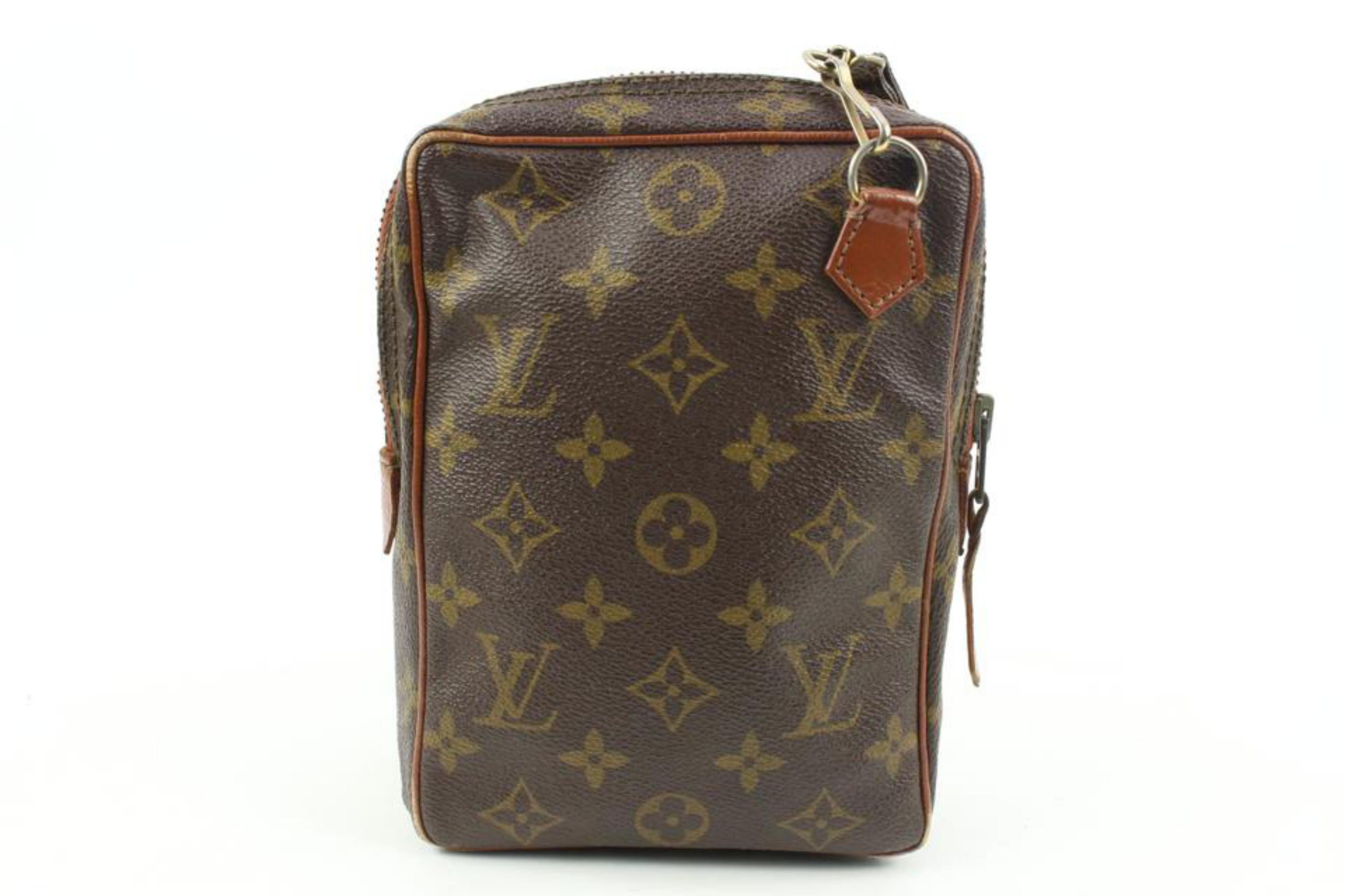 Louis Vuitton Monogram Mini Amazon Crossbody Bag 119lv48 In Good Condition In Dix hills, NY