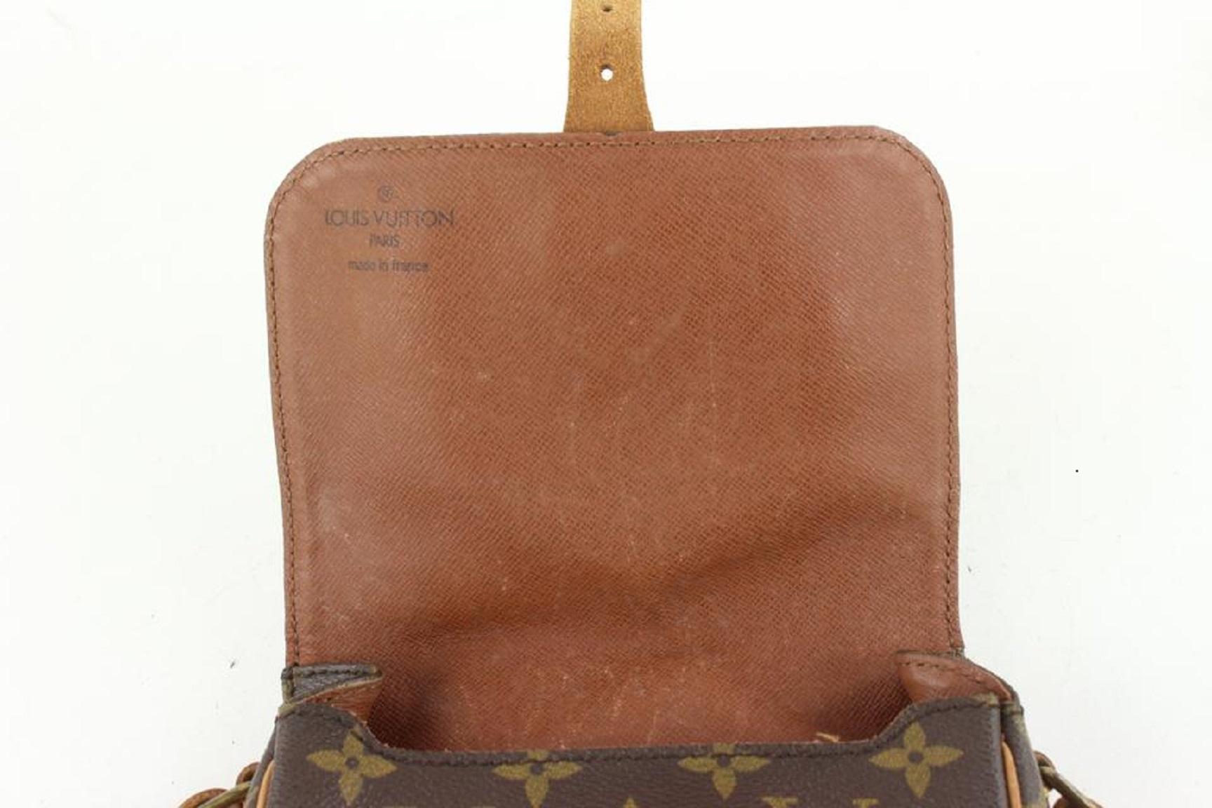 Louis Vuitton Monogram Mini Cartouchiere Crossbody Bag 604lvs615  6