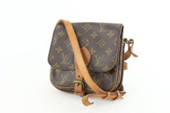 Louis Vuitton Monogram Mini Cartouchiere Crossbody Bag 604lvs615