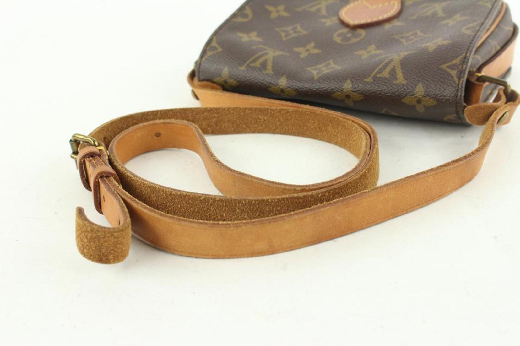 Women's Louis Vuitton Monogram Mini Cartouchiere Crossbody Bag 604lvs615