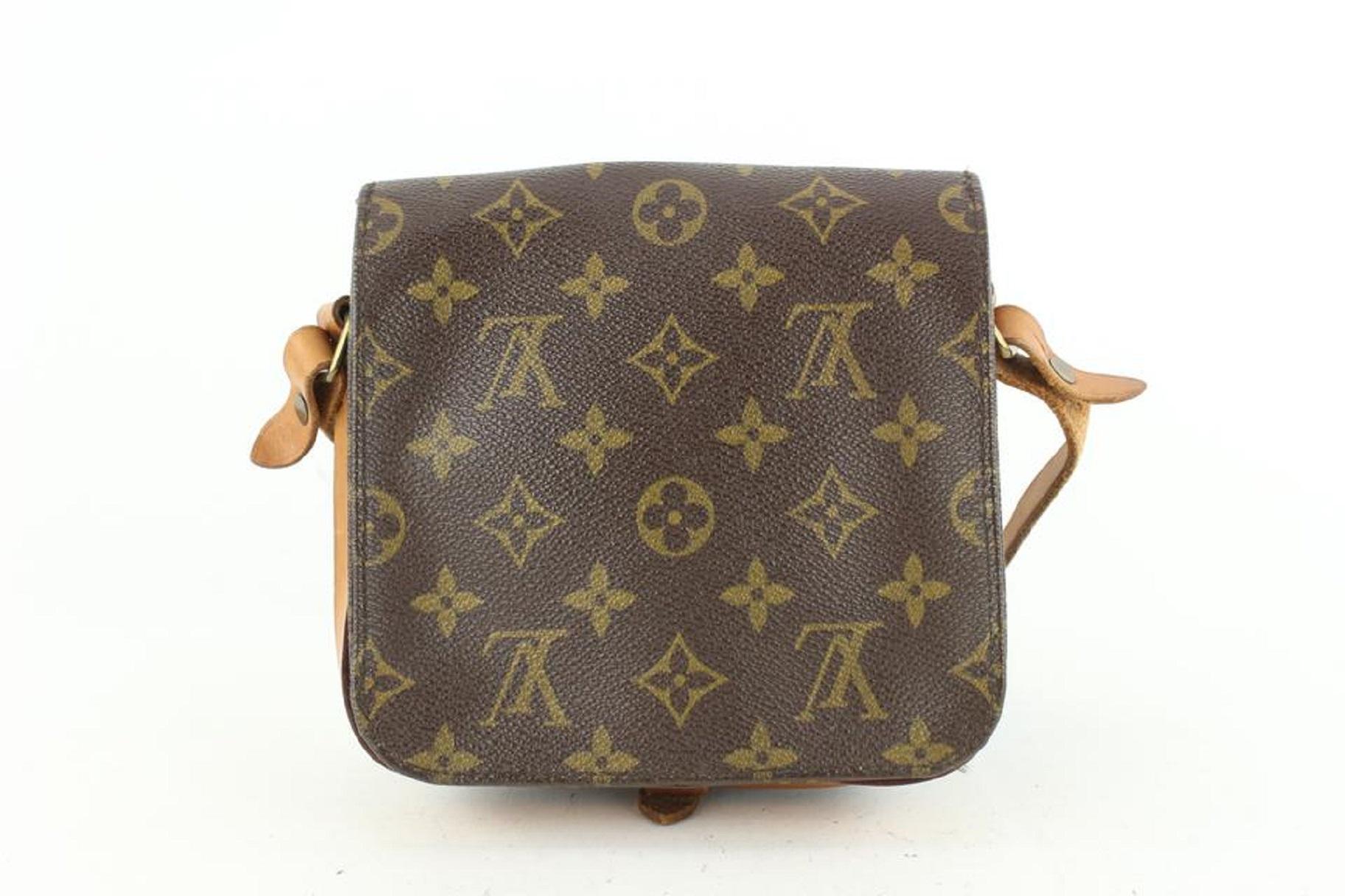 Louis Vuitton Monogram Mini Cartouchiere Crossbody Bag 604lvs615  1