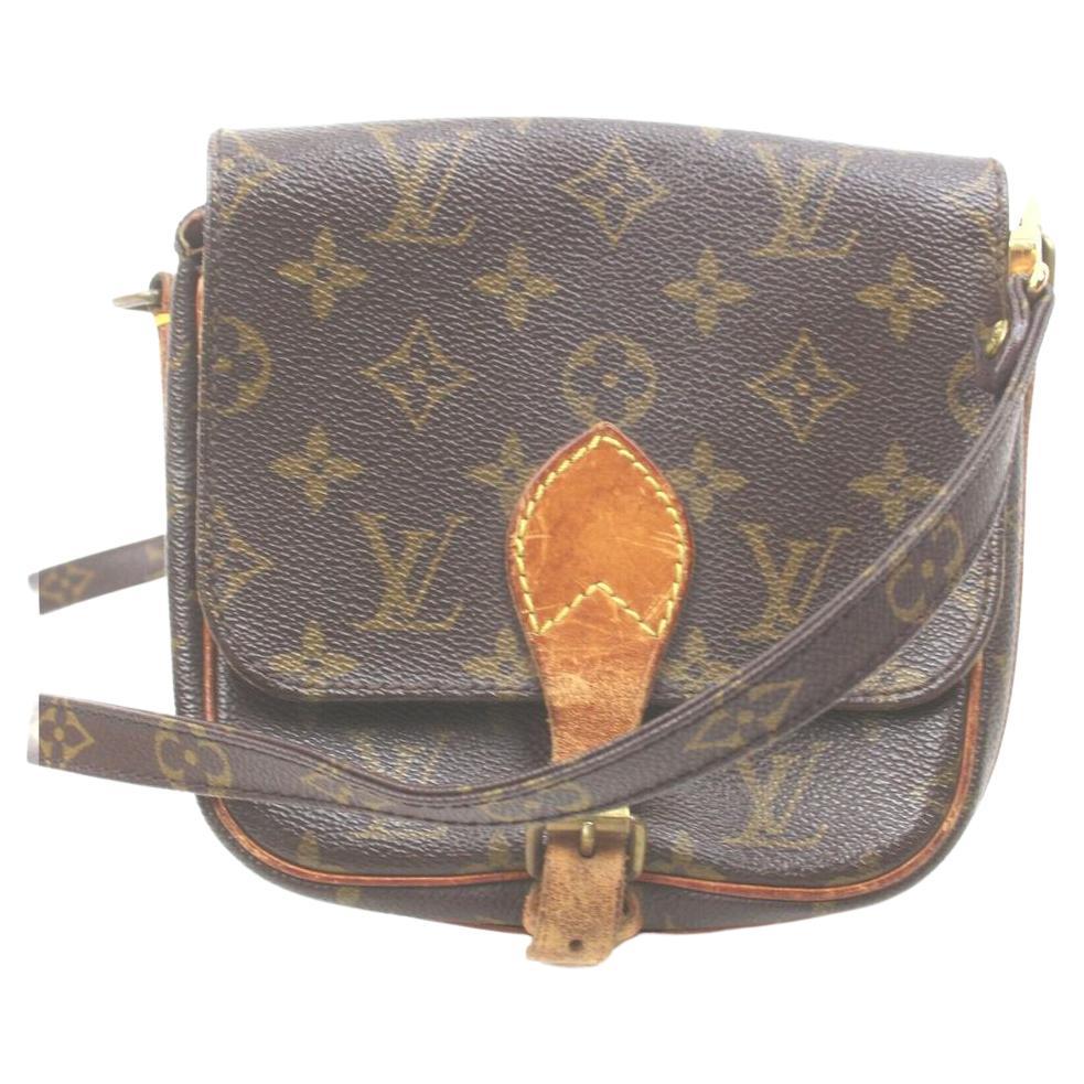 Louis Vuitton Monogram Mini Cartouchiere Crossbody Bag 862930 
