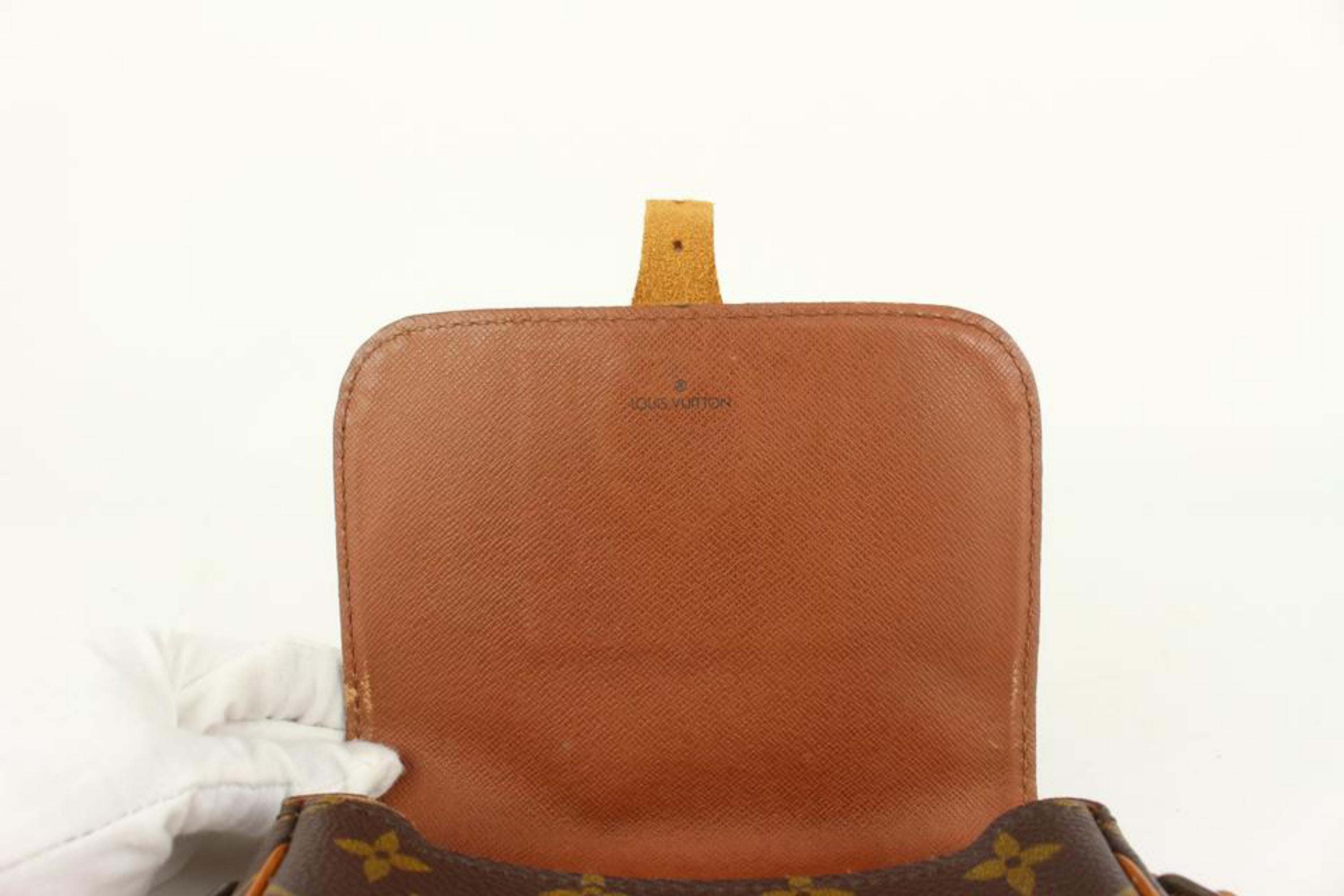 Louis Vuitton Monogram Mini Cartouchiere PM Crossbody Bag 1013lv8 For Sale 4