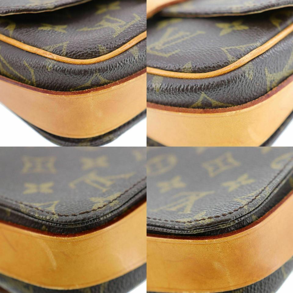 Louis Vuitton Monogram Mini Cartouchiere PM Crossbody Flap Bag 863527 For Sale 3