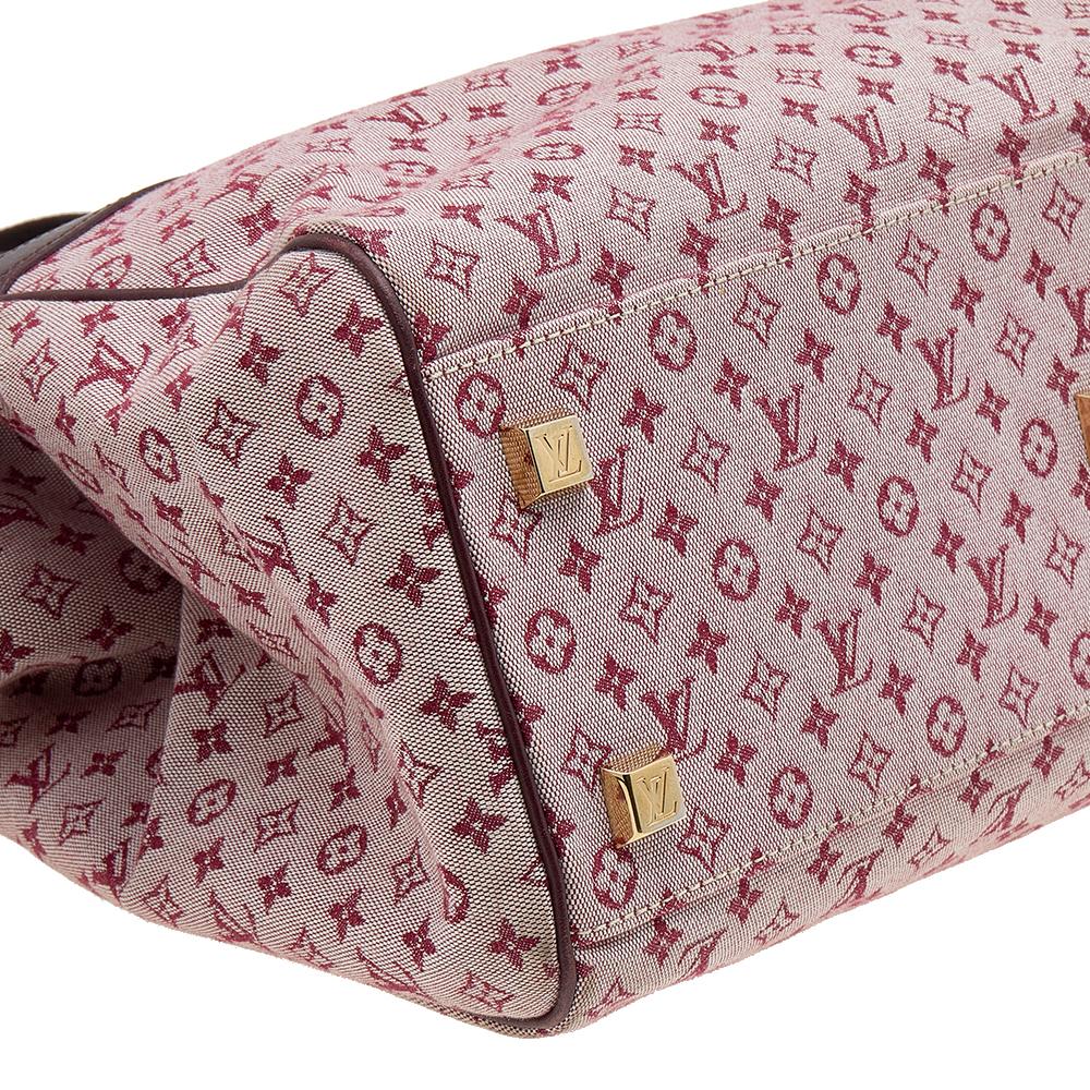 Louis Vuitton Monogram Mini Lin Canvas Josephine GM Bag In Good Condition In Dubai, Al Qouz 2