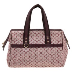 Louis Vuitton Monogram Mini Lin Canvas Josephine GM Bag