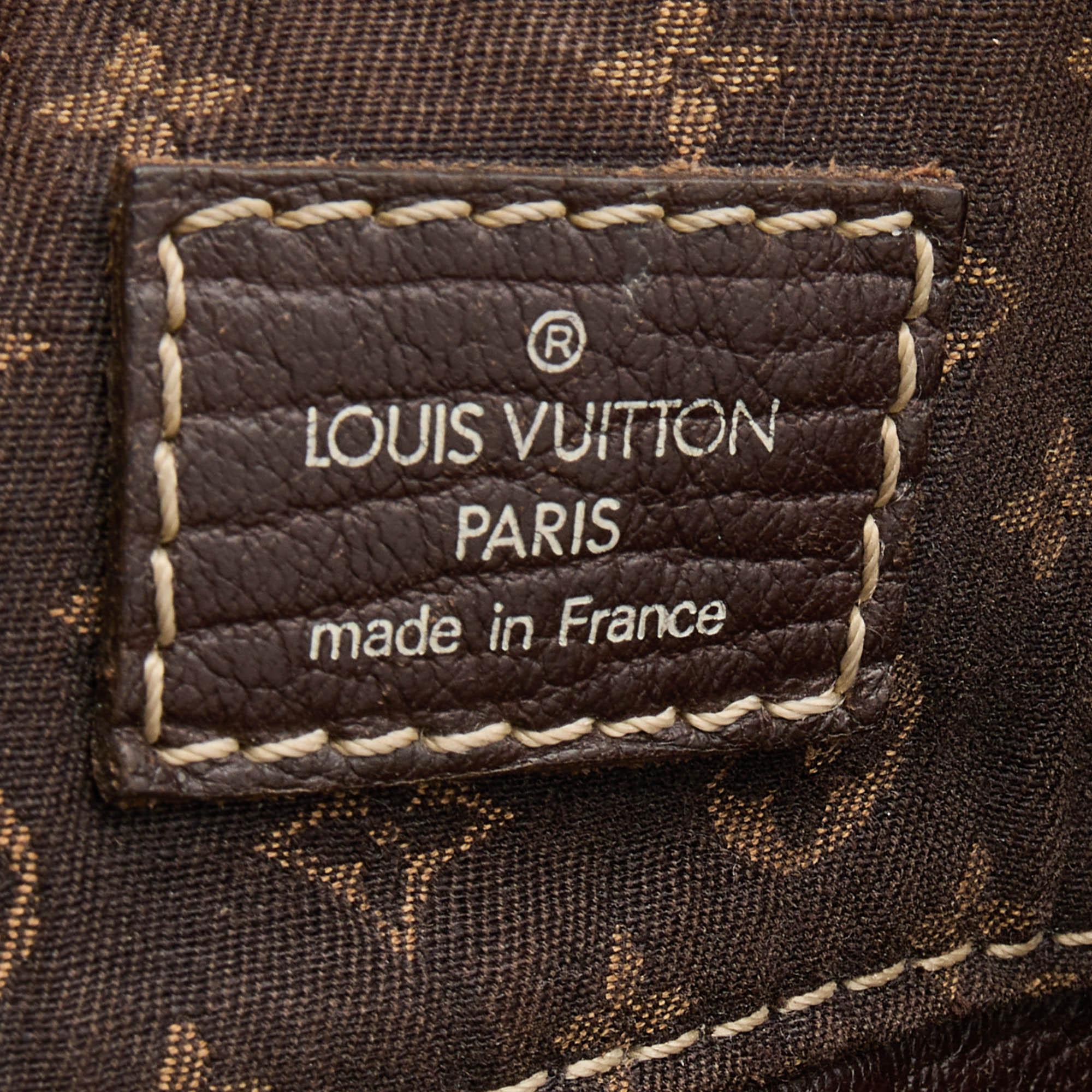 Women's Louis Vuitton Monogram Mini Lin Canvas Tanger Bag
