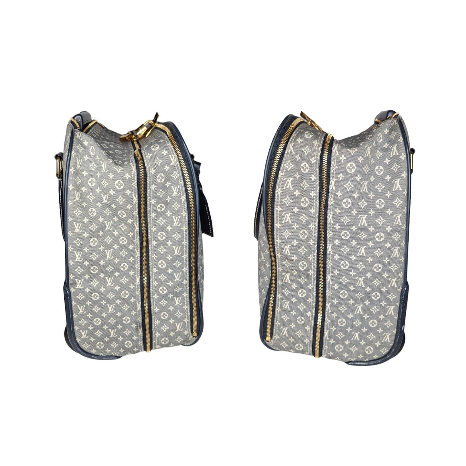 Louis Vuitton Monogram Mini Lin Idylle Epopèe Koffer & Mini Pochette im Zustand „Gut“ im Angebot in Scottsdale, AZ