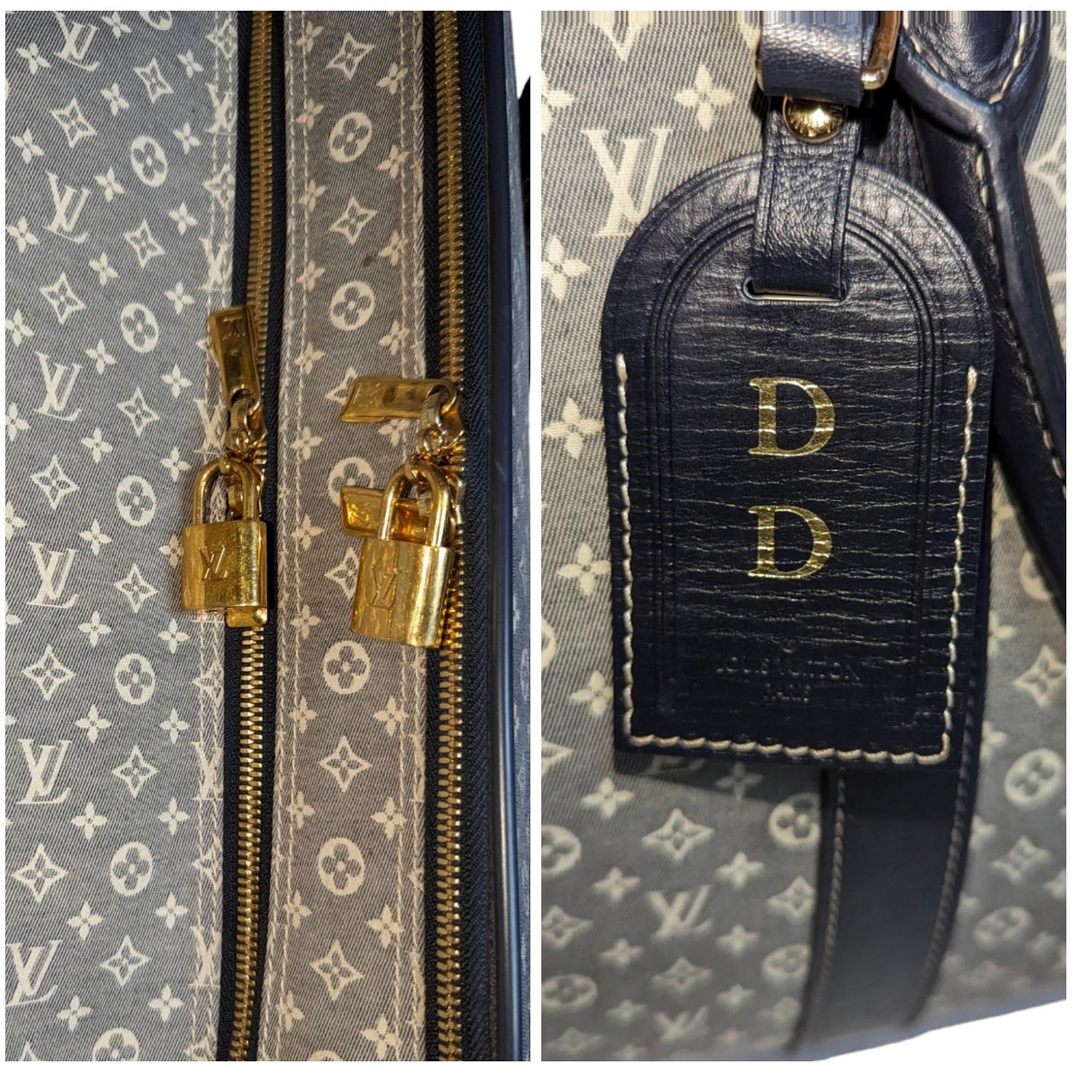 Louis Vuitton Monogram Mini Lin Idylle Epopèe Suitcase & Mini Pochette For Sale 4