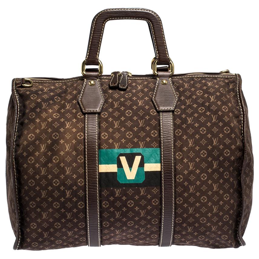 Louis Vuitton Monogram Mini Lin Initiales Keepall Bag