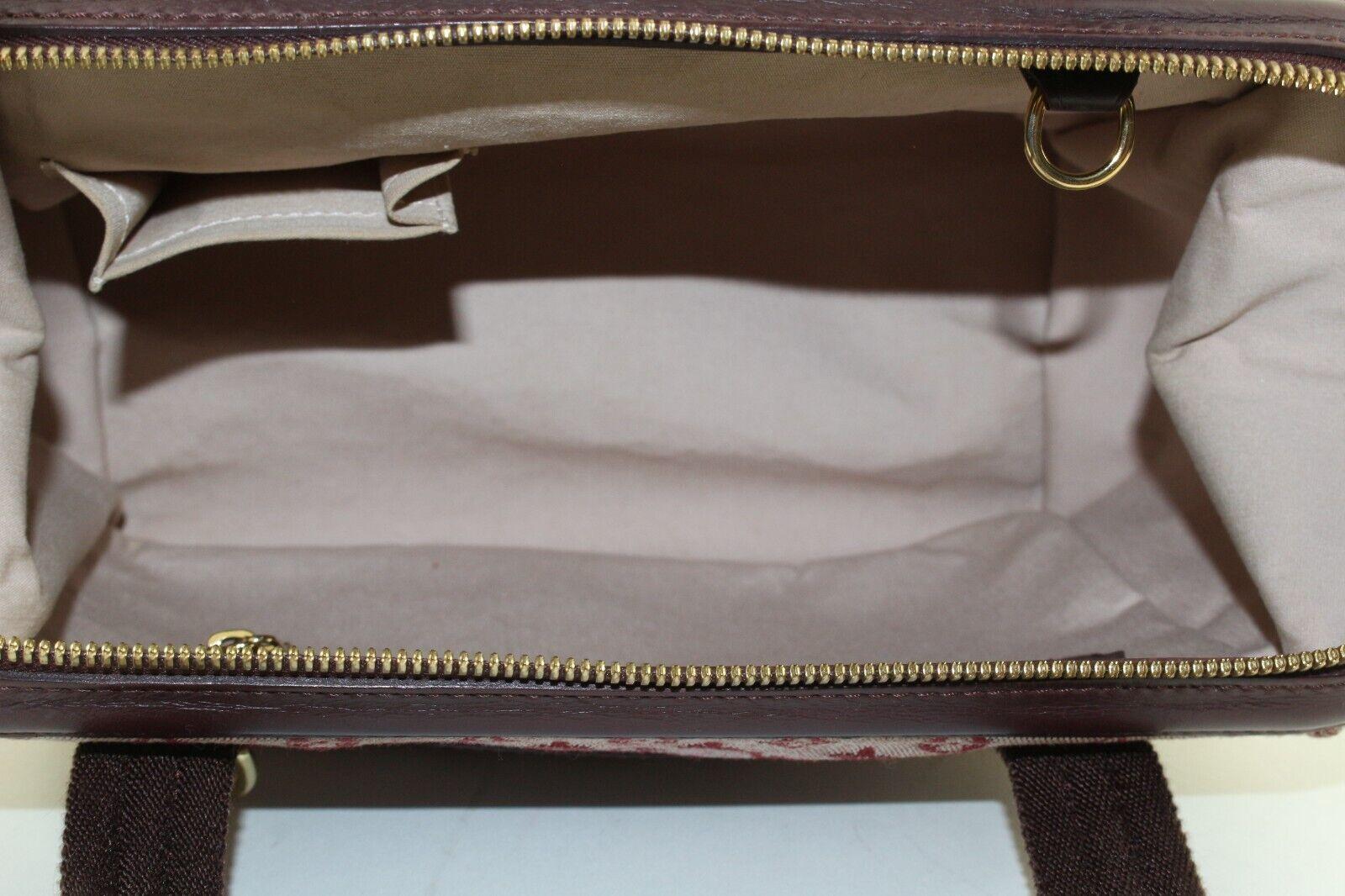 LOUIS VUITTON Monogram Mini Lin Josephine Boston Bag Bordeaux x Pink 9LV1222K For Sale 5
