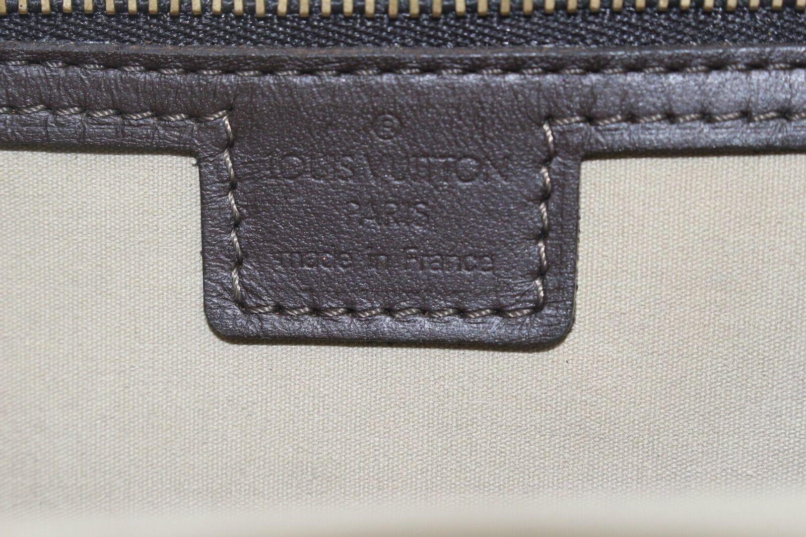 Beige Louis Vuitton Monogram Mini Lin Josephine PM Gris 4LV1010K en vente