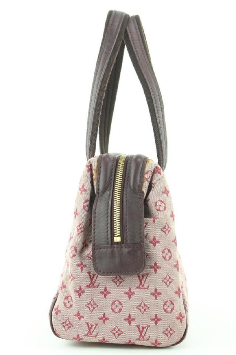 Louis Vuitton Discontinued Navy x Grey Monogram Mini Lin Marie Speedy Bag  Leather ref.577259 - Joli Closet