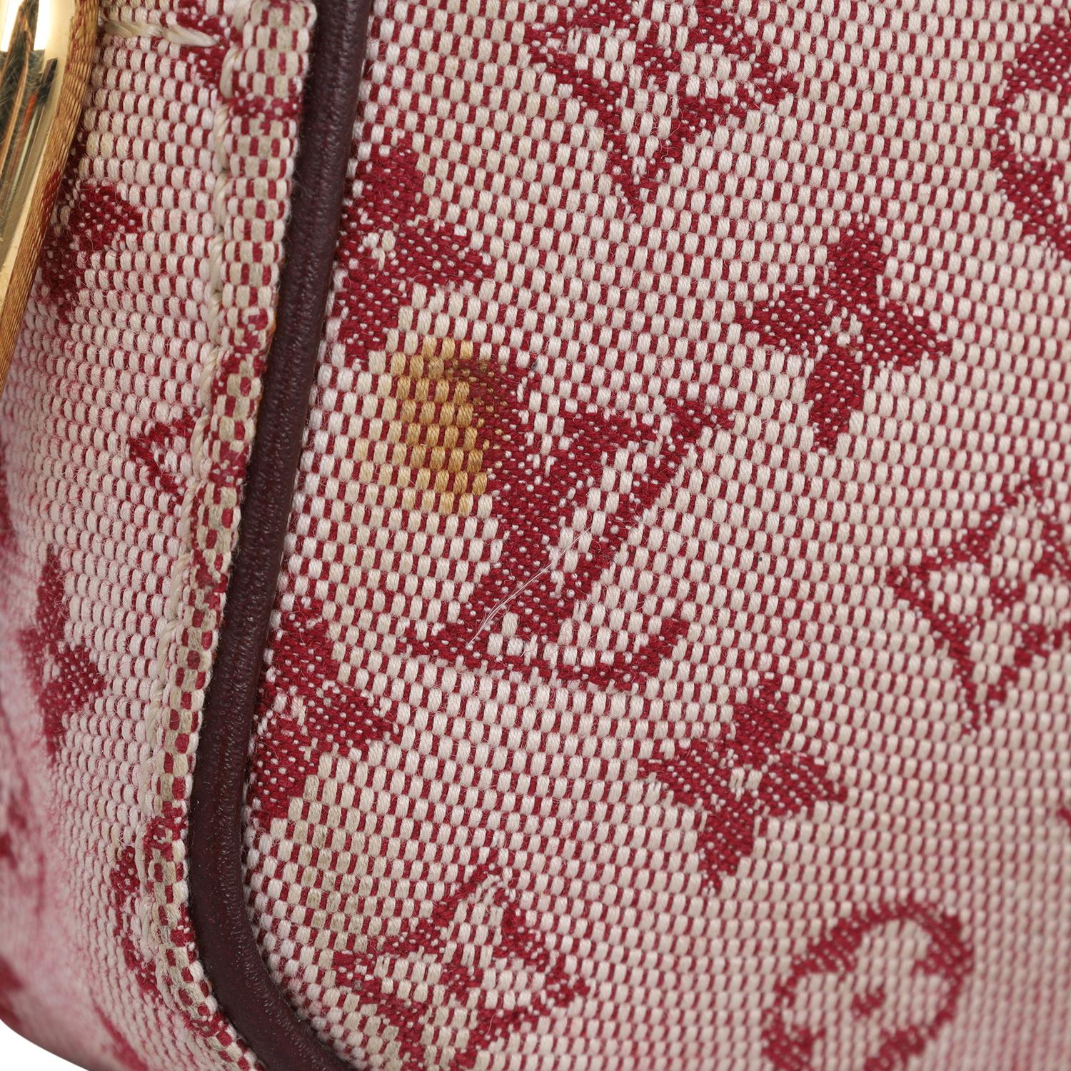 Louis Vuitton Monogram Mini Lin Juliette Pink For Sale 5