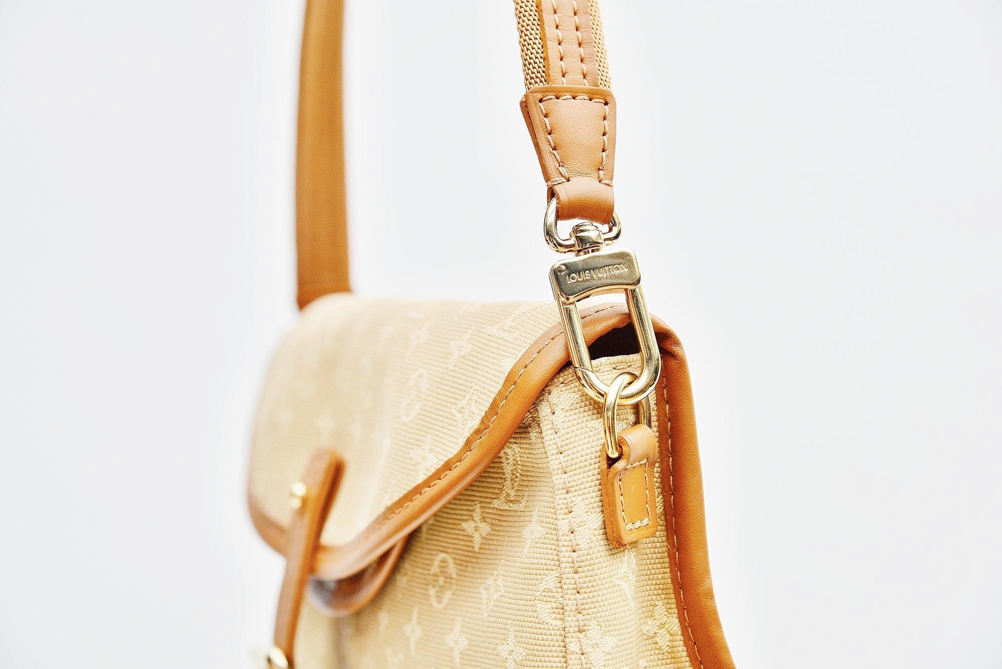 Louis Vuitton Monogram Mini Lin Marjorie Beige Shoulder Bag 3
