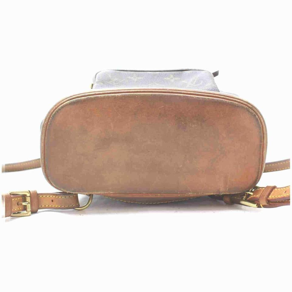 Gray Louis Vuitton Monogram Mini Moyen Montsouris Backpack PM 861563   For Sale