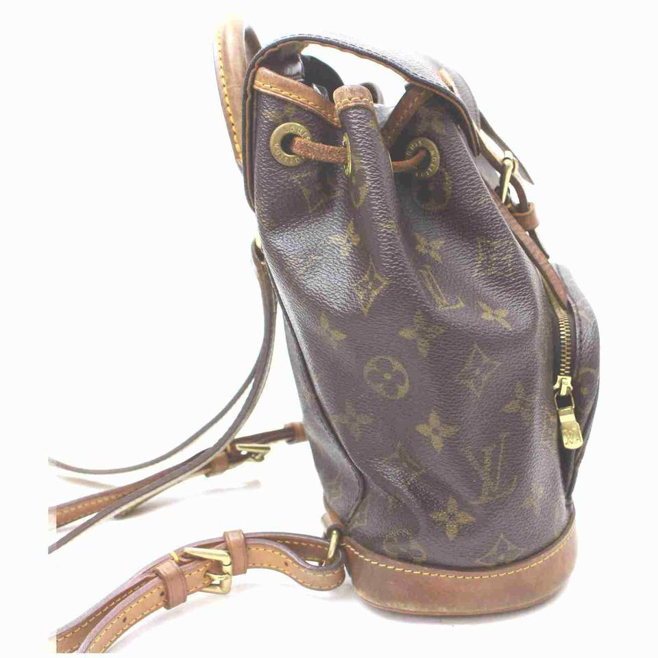 Louis Vuitton Monogram Mini Moyen Montsouris Backpack PM 861563   In Good Condition For Sale In Dix hills, NY