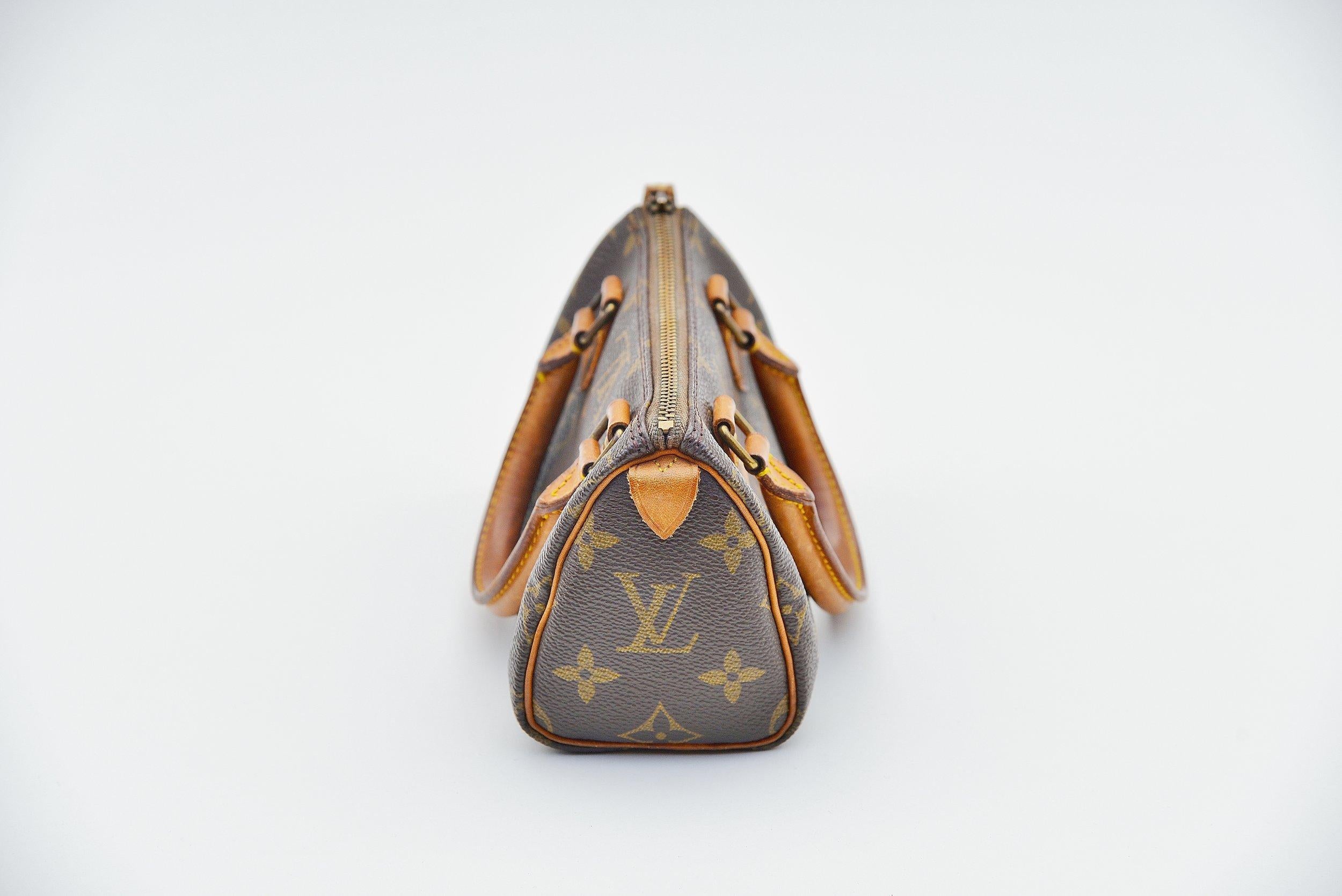 Women's Louis Vuitton Monogram Mini Nano Speedy