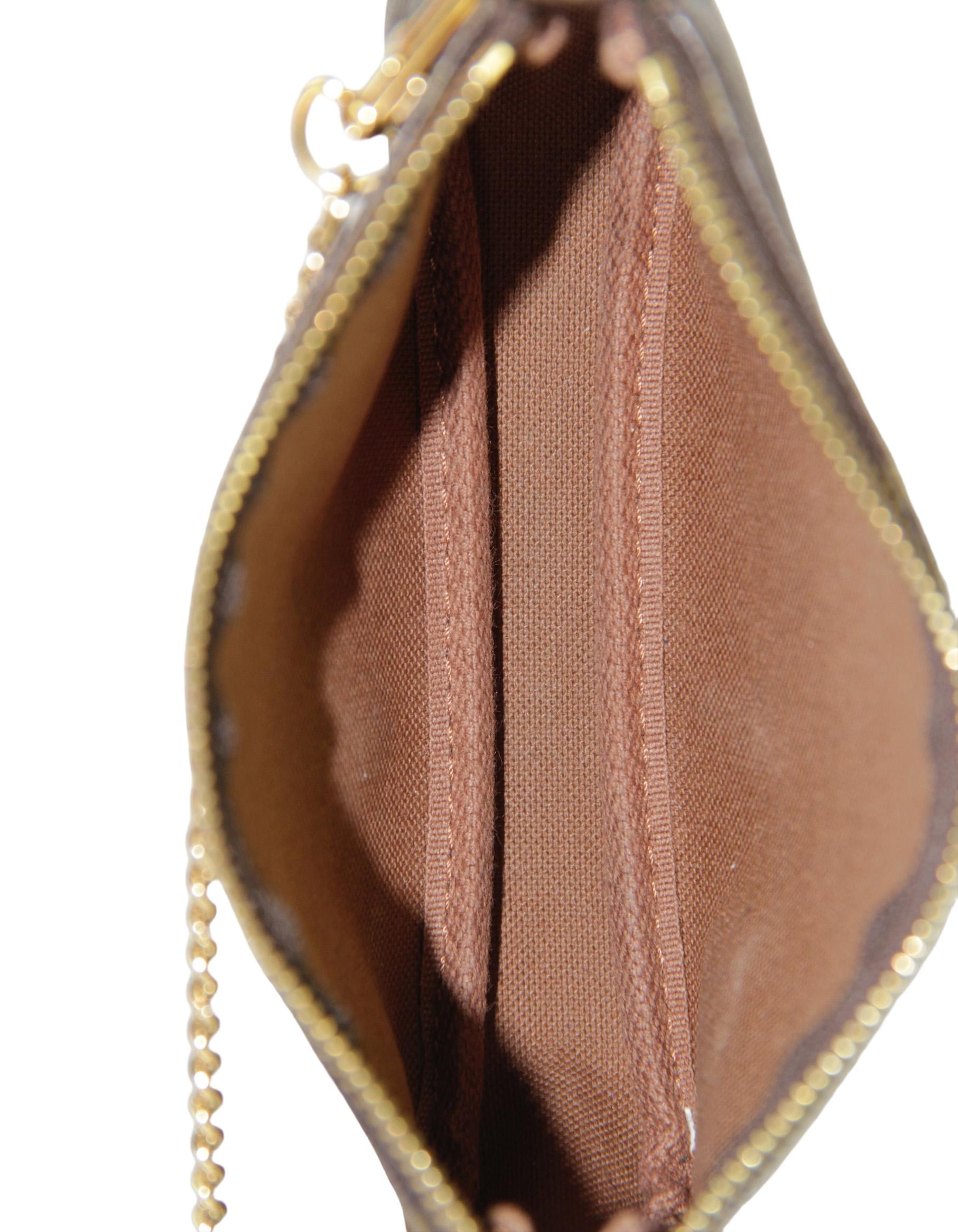 Louis Vuitton Monogram Mini Pochette Accessories Bag 1