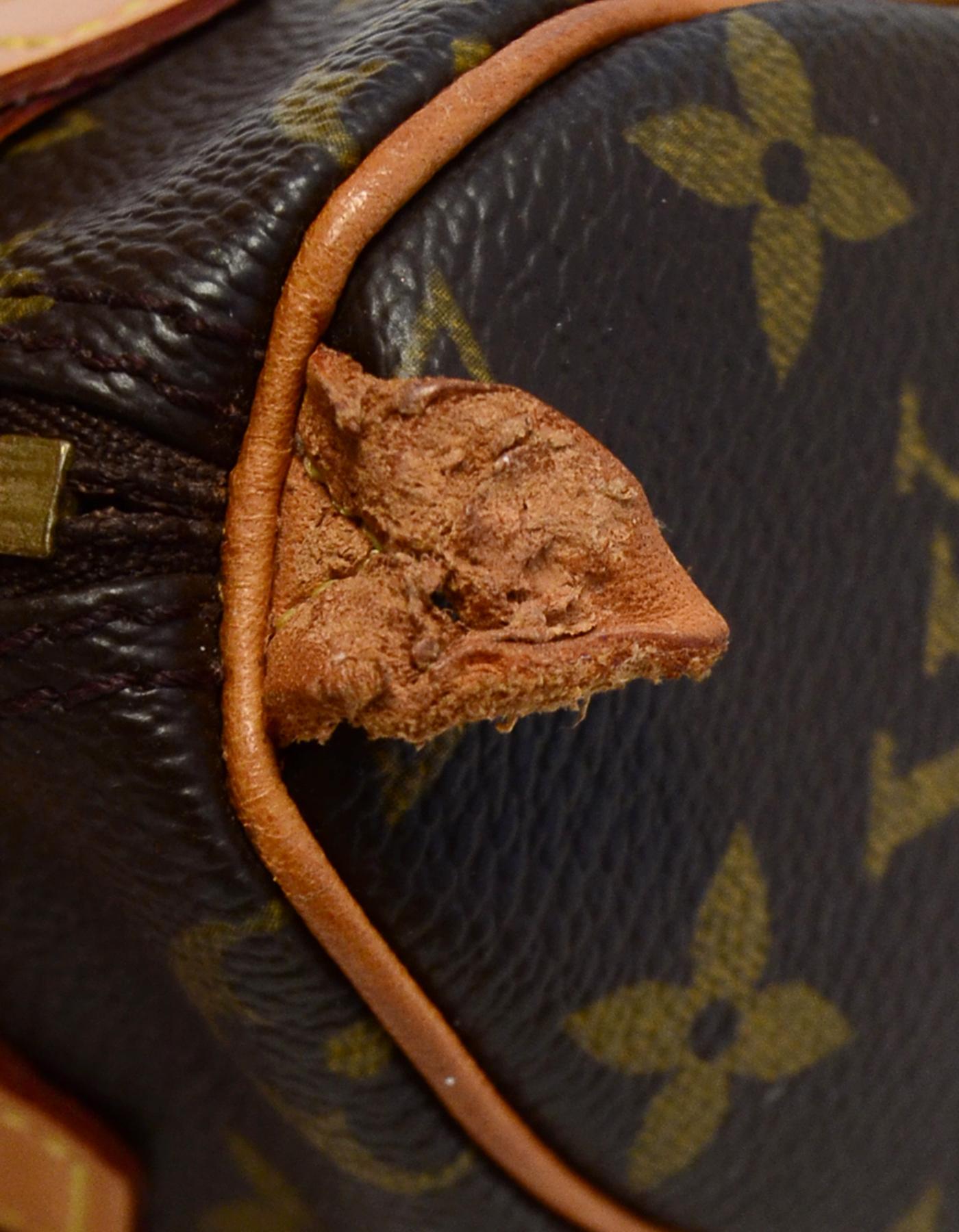 Black Louis Vuitton Monogram Mini Sac HL Speedy Bag