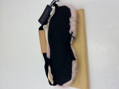 Louis Vuitton Monogram Mink Fur Sleep Mask Light Pink