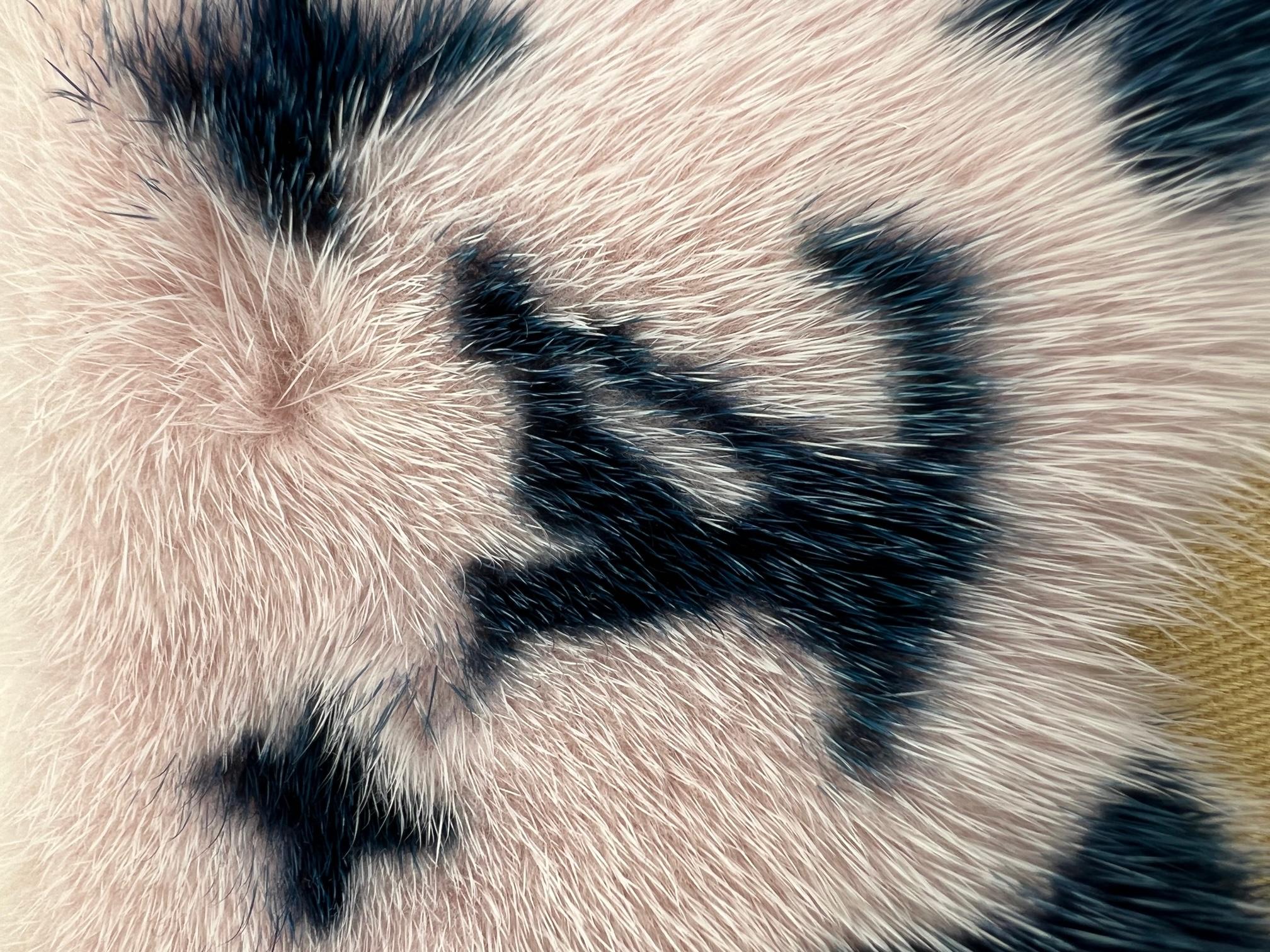Louis Vuitton Monogram Mink Fur Sleep Mask Light Pink 3