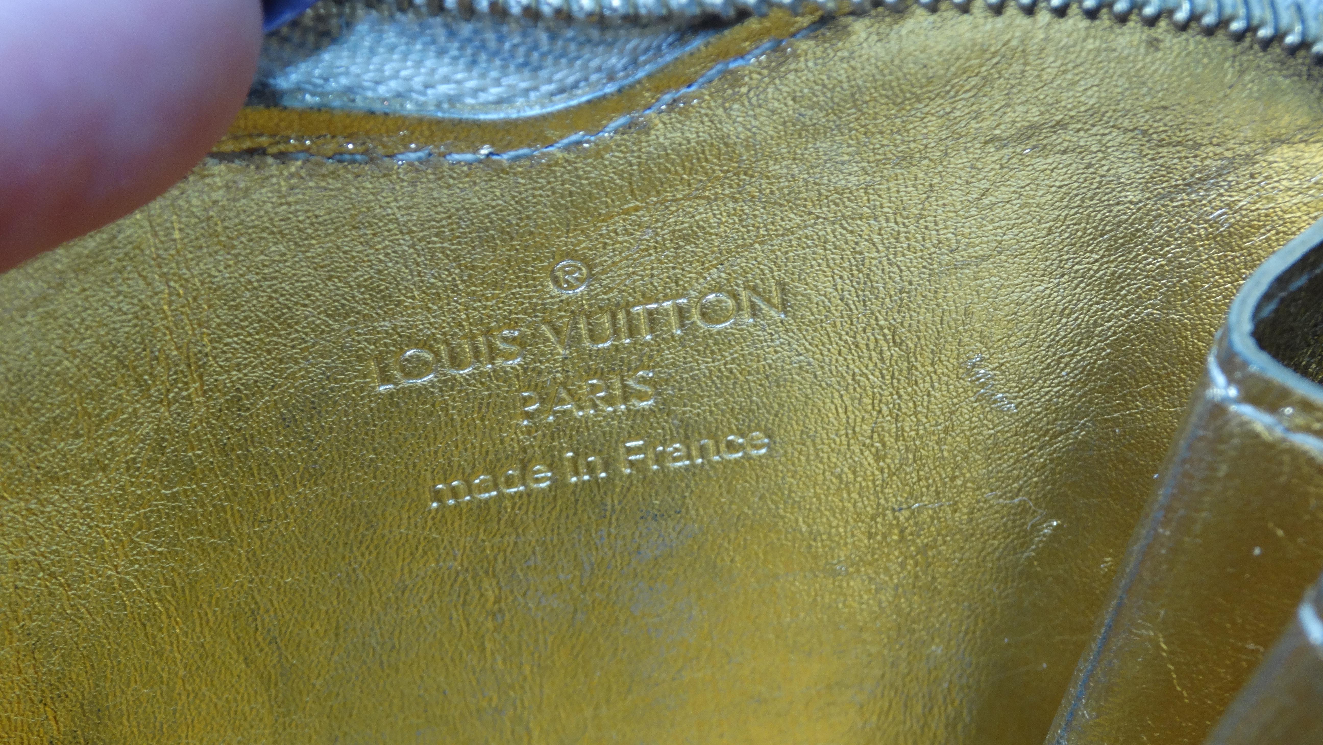 Louis Vuitton Monogram Miroir Heart Coin Purse Gold In Good Condition In Scottsdale, AZ