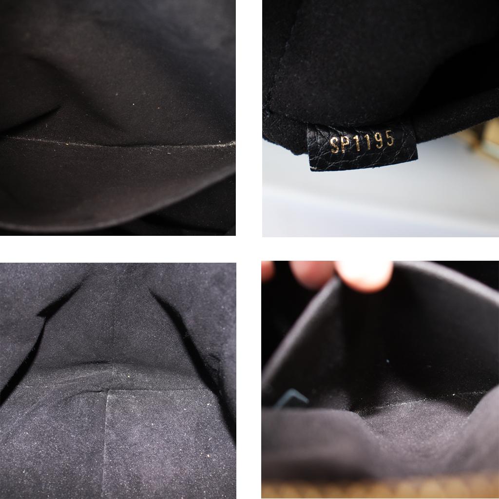 Black Louis Vuitton Monogram MM Handbag