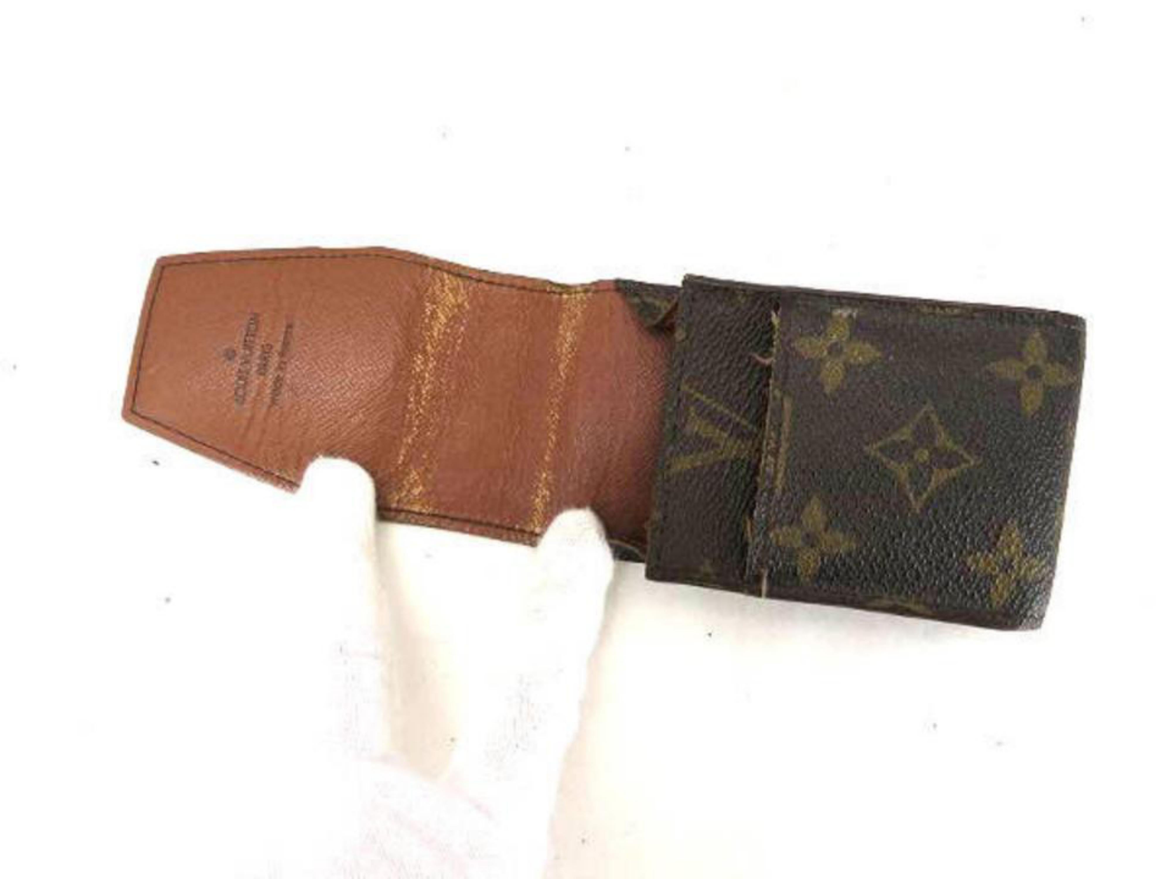 Black Louis Vuitton Monogram Mobile Case 226337 Wallet For Sale