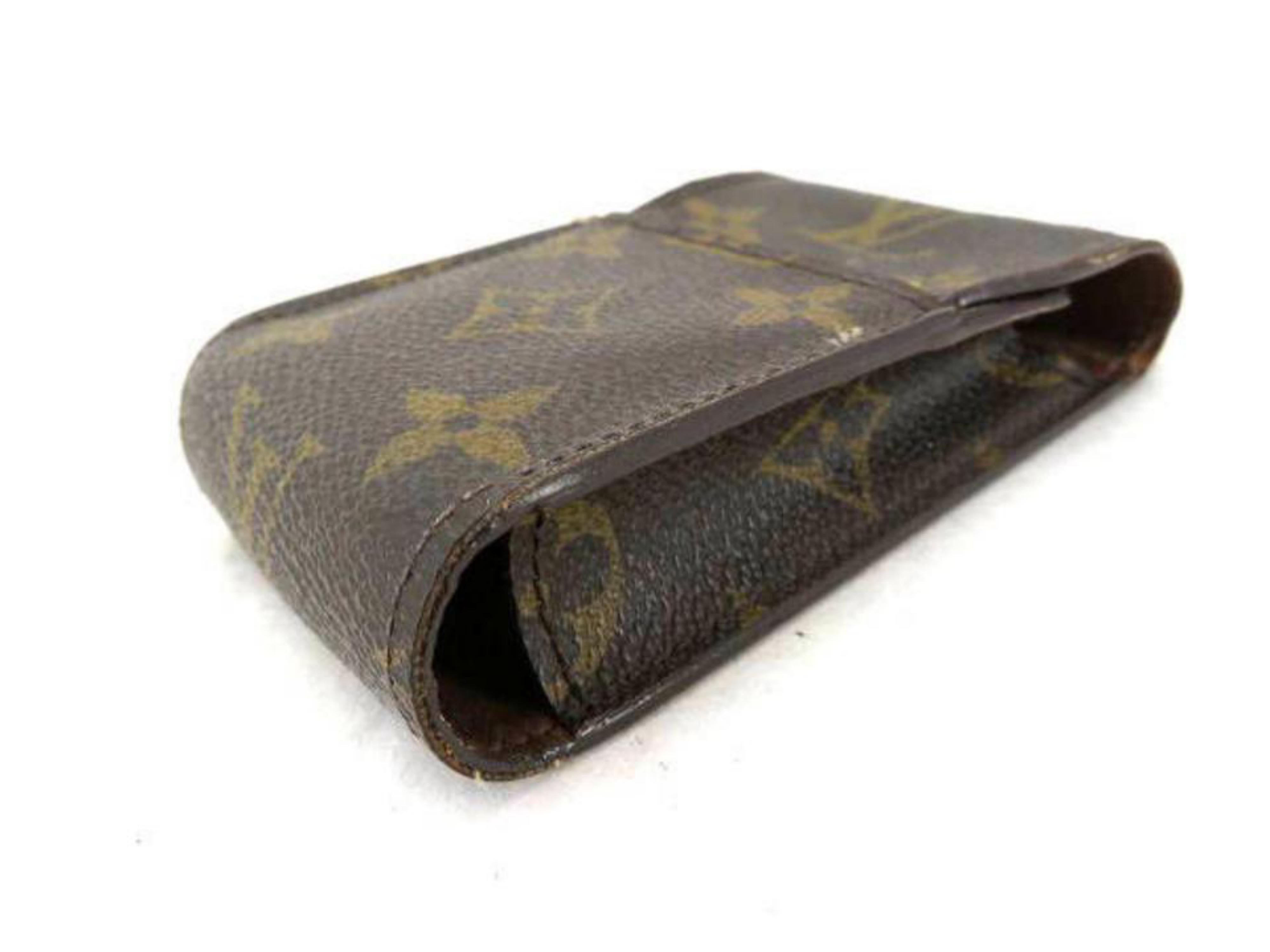 Women's Louis Vuitton Monogram Mobile Case 226337 Wallet For Sale