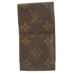 Used Louis Vuitton Monogram Mobile Etui Phone Case 113lv41