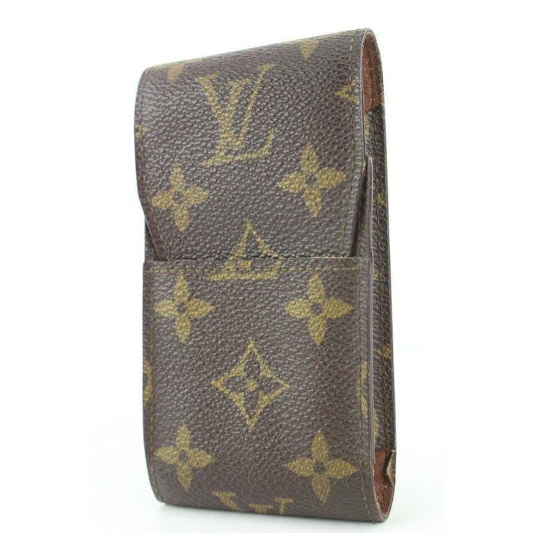Louis Vuitton Monogram Mobile Etui Phone or Cigarette case 390lvs527 For  Sale at 1stDibs
