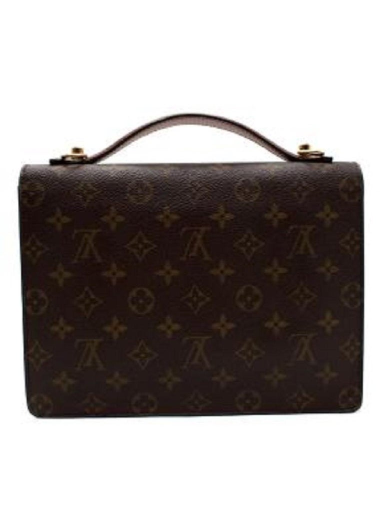 Louis Vuitton Monogram Monceau 26 Envelope Bag For Sale at 1stDibs
