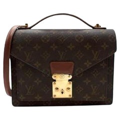 Louis Vuitton Monogram Monceau 26 Envelope Bag