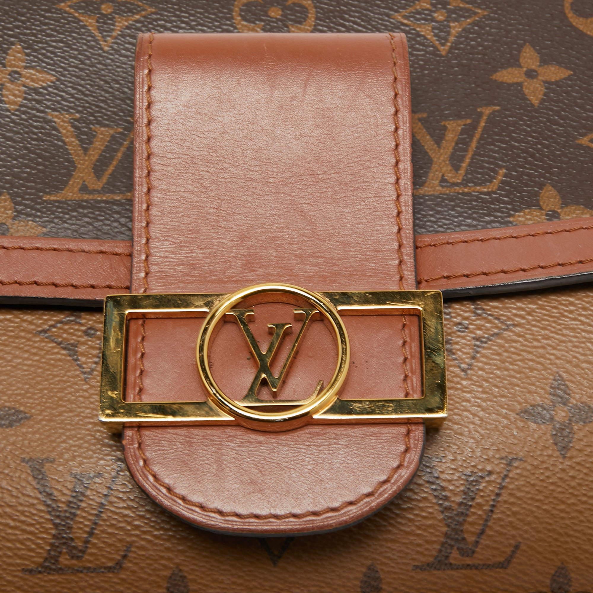 Louis Vuitton Monogram/Monogram Reverse Canvas Dauphine MM Bag 1