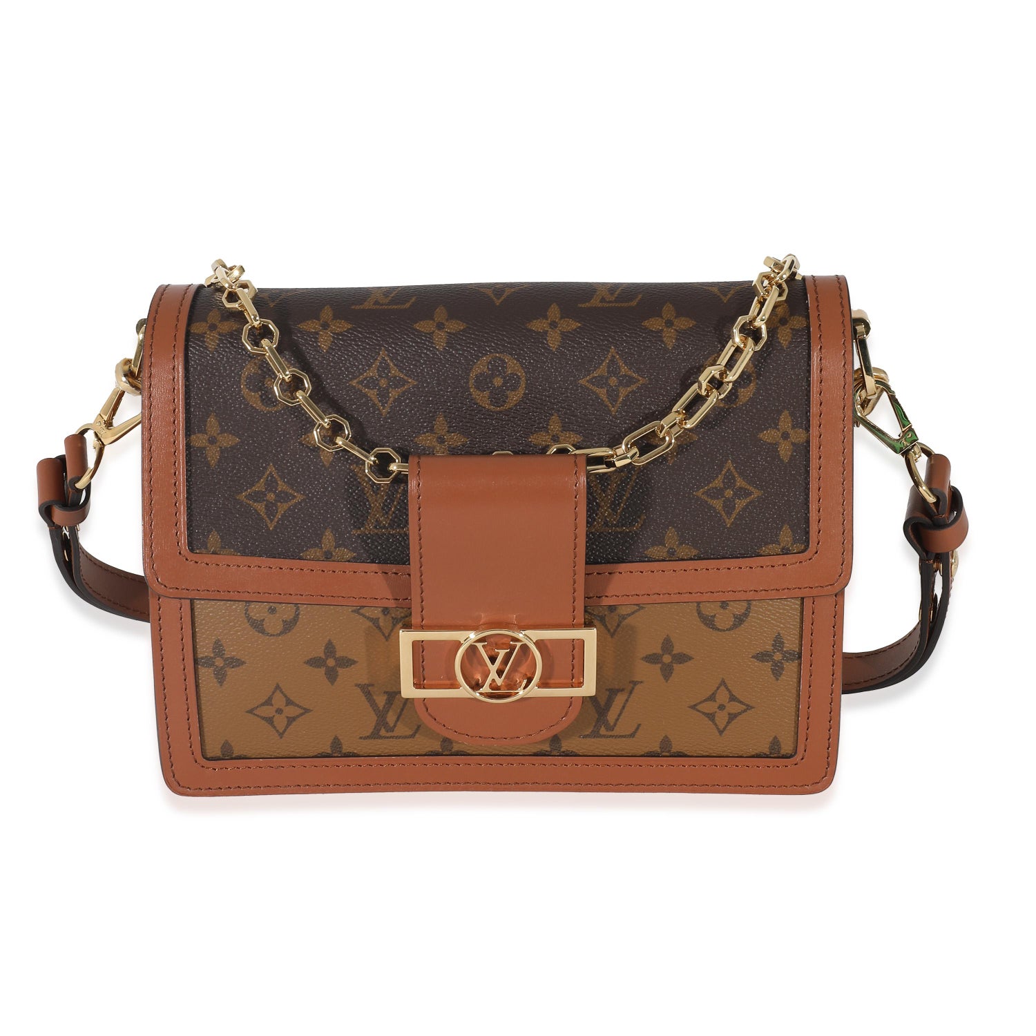 Louis+Vuitton+Dauphine+Backpack+PM+Brown+Canvas for sale online