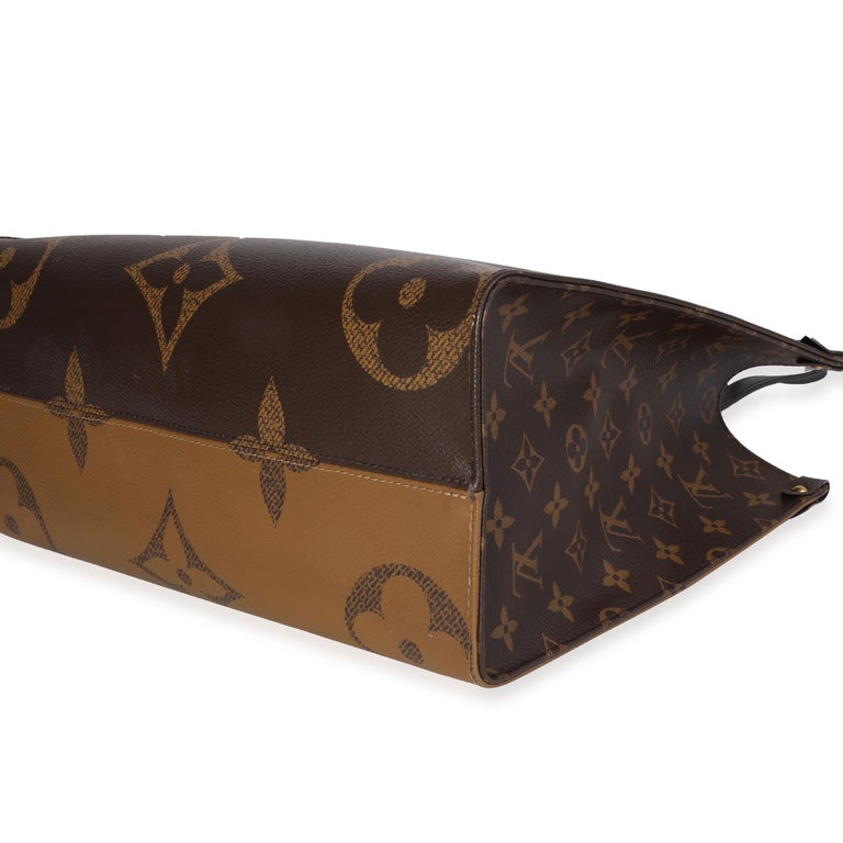 Louis Vuitton Monogram and Monogram Reverse Canvas Onthego MM For