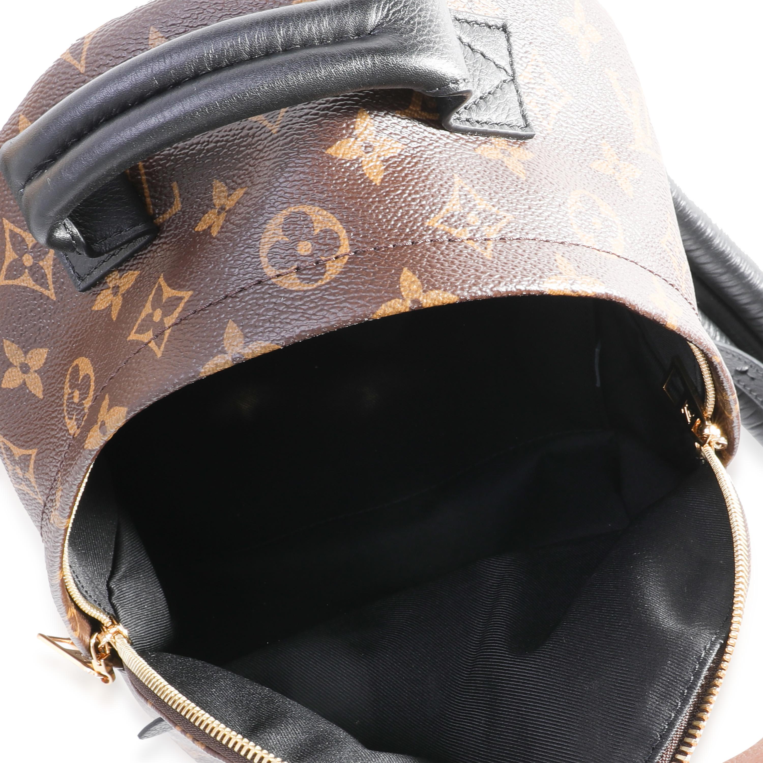 Listing Title: Louis Vuitton Monogram & Monogram Reverse Canvas Palm Springs PM Backpack
SKU: 118510
MSRP: 2570.00
Condition: Pre-owned (3000)
Handbag Condition: Very Good
Condition Comments: Very Good Condition. Signs of wear to the straps.